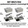 SET BR21/354 - sada podzemních pohonů s technologií Brushless